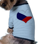 I Love Czech pet clothing