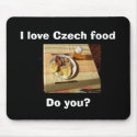 I love Czech food mousepads by woldinghamuk I love Czech food mousepads