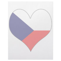 I Love Czech Letterhead Template