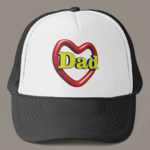 I Love Dad hats