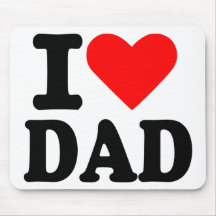 I love dad mouse mats