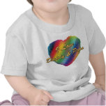 I Love Daddy and Papa Shirt