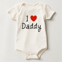 I Love Daddy infant t-shirts by EllesBaby I Love Daddy infant t-shirts