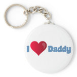 I Love Daddy Key Chains