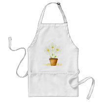 I LOVE DAISIES aprons by CharleesAngel I LOVE DAISIES aprons