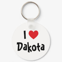 I Love Dakota keychains by annaleeblysse I Love Dakota keychains