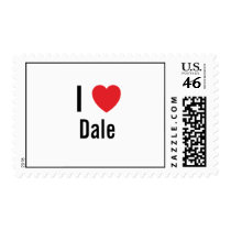 I love Dale postage by funnycustomtshirts I love Dale postage