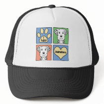 I Love Dalmations hats by dogcartoons I Love Dalmations hats