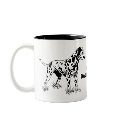 I LOVE DALMATIONS COFFEE MUGS by renee869hello