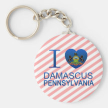 I Love Damascus, PA Key Chain