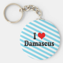 I Love Damascus, Syrian Arab Republic Key Chain