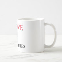 I Love Damselflies Coffee Mug