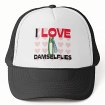 I Love Damselflies hats by AnimalShirts I Love Damselflies hats