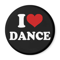 I Love Dance Magnet
