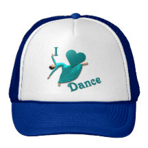 I Love Dance Mesh Hat