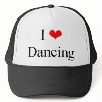 I Love Dancing hats