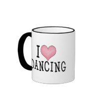 I Love Dancing mugs by MishMoshTees I Love Dancing mugs