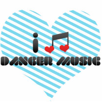 I Love Danger Music Photo Sculptures
