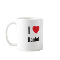 I love Daniel mugs by funnycustomtshirts I love Daniel mugs