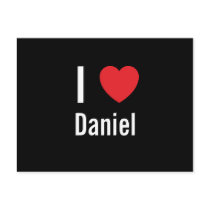 I love Daniel postcards by funnycustomtshirts I love Daniel postcards