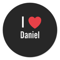 I love Daniel stickers by funnycustomtshirts I love Daniel stickers