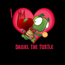 I love Daniel the Turtle t-shirts