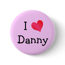 I Love Danny buttons by definingyou I Love Danny buttons