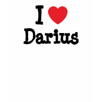 I love Darius heart custom personalized t-shirts by funnycustomtshirts I love Darius heart custom personalized t-shirts