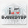 I Love Darkstep Mousepad