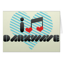 I Love Darkwave Card