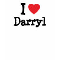 I love Darryl heart custom personalized t-shirts by funnycustomtshirts I love Darryl heart custom personalized t-shirts
