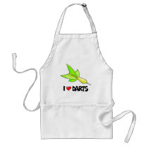 I Love Darts Aprons