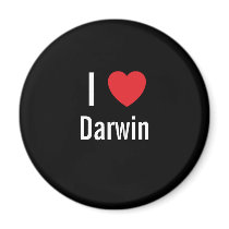 I love Darwin magnets