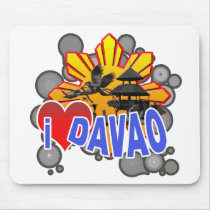 I Love Davao Mouse Mat