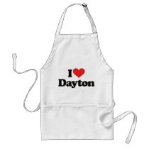 I Love Dayton aprons by visualnewbie I Love Dayton aprons