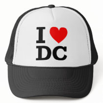 I Love DC Design Hat