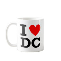 I Love DC Design Mug