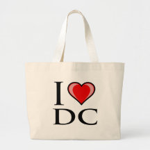 I Love DC - District of Columbia Bags