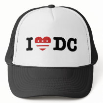 I Love DC hats by magarmor I Love DC hats