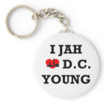 I Love DC Keychains