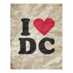 I LOVE DC posters