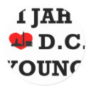 I Love DC stickers by ltrigadoo I Love DC stickers