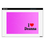 I love Deanna Decal For 15" Laptop