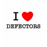 I Love Defectors Shirts