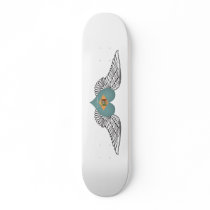 I Love Delaware -wings Custom Skateboard
