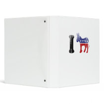 I Love Democrats 1 Faded.png Binder