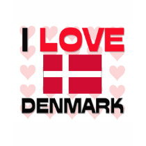 I Love Denmark t-shirts by tshirtshirts I Love Denmark t-shirts