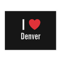 I love Denver postcards by funnycustomtshirts I love Denver postcards