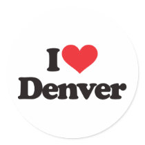 I Love Denver stickers by visualnewbie I Love Denver stickers