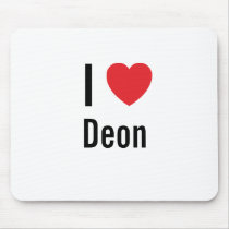 I love Deon mousepads by funnycustomtshirts I love Deon mousepads